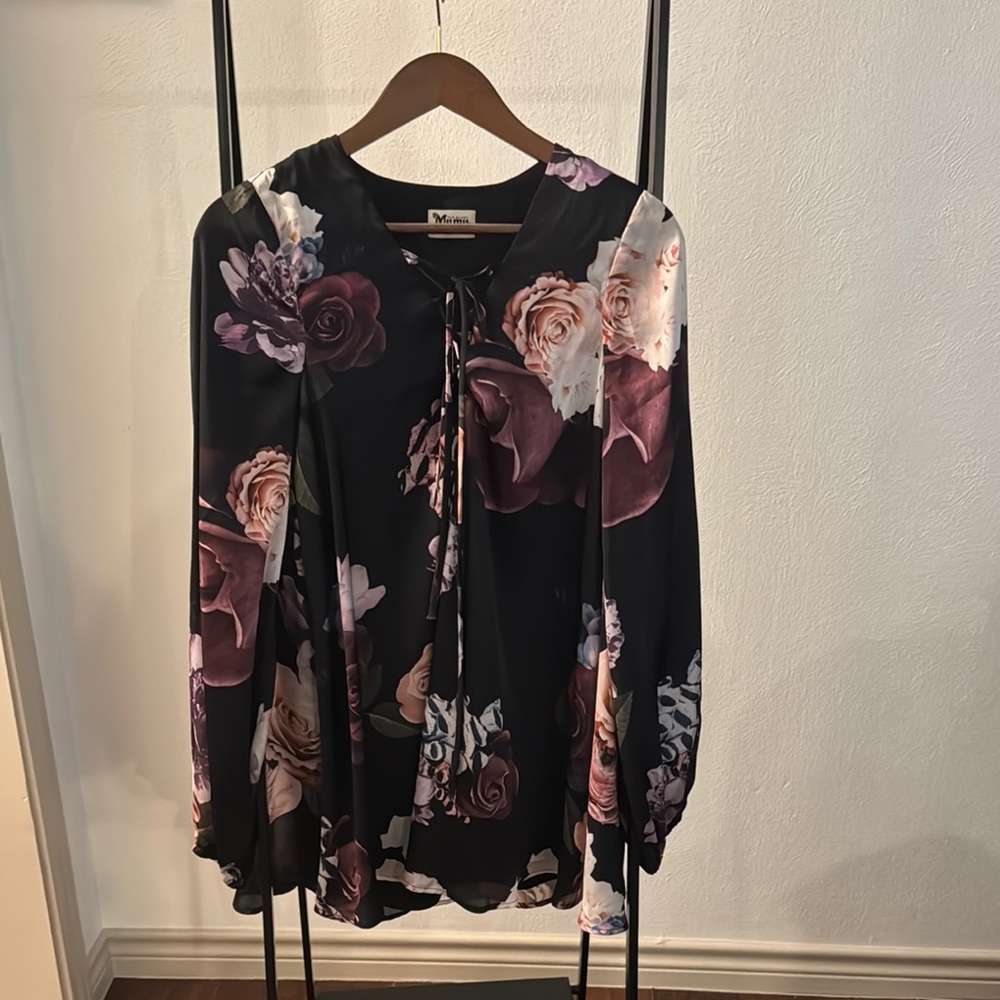 Show Me Your Mumu long sleeve tunic dress